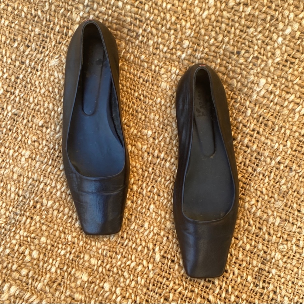Aeyde Black Leather Loafers